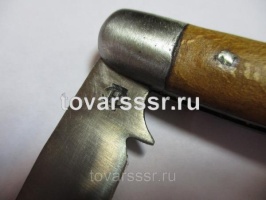 Нож садовый с деревянной ручкой НС_2