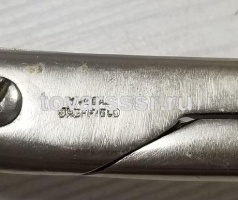 Ножницы для разрезания повязок с пуговкой W.Beal Sheffield 1946г_3