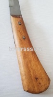 Нож копытный обоюдоострый с деревянной ручкой 1942 г_1