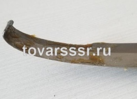 Нож копытный обоюдоострый с деревянной ручкой 1942 г_2