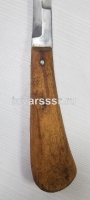 Нож копытный обоюдоострый с деревянной ручкой 1941 г_3