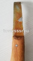 Нож копытный обоюдоострый с деревянной ручкой 1940 г_4