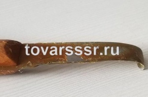Нож копытный обоюдоострый с деревянной ручкой 1940 г_1