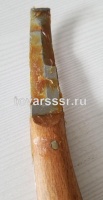 Нож копытный обоюдоострый с деревянной ручкой 1940 г_3