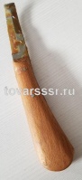 Нож копытный обоюдоострый с деревянной ручкой 1940 г_0